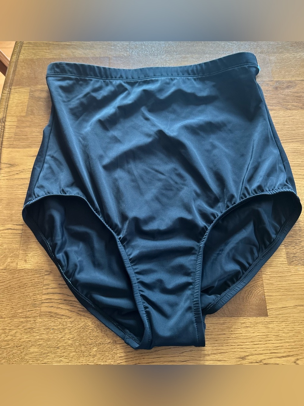 Swim Solutions High-Waist Bikini Bottoms — Black